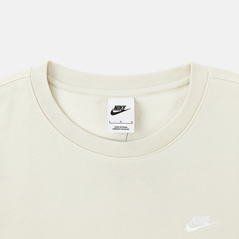 NIKE耐克2026男子AS M NK CLUB BB CREW针织无帽卫衣FN3887-229