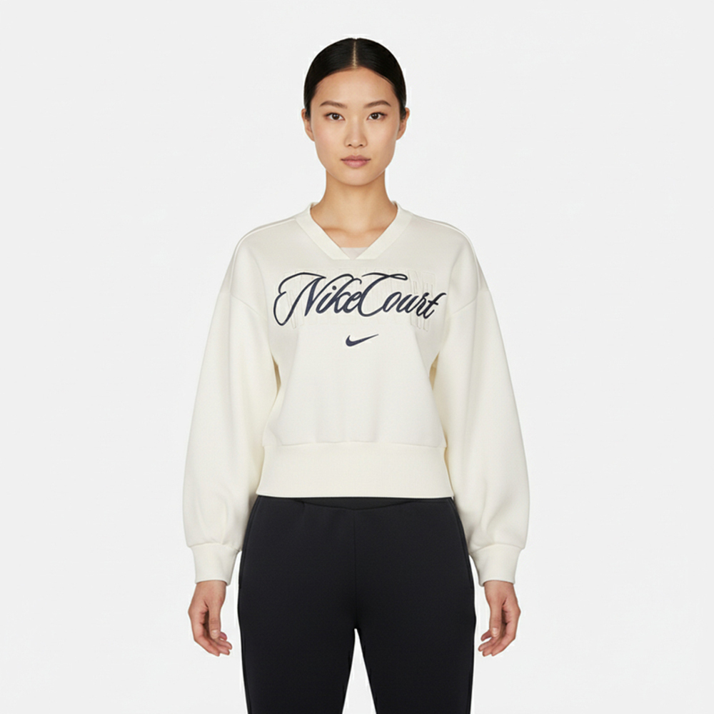 NIKE耐克2026女子AS W NKCT HRTG FLC CREW针织无帽卫衣IB0758-133