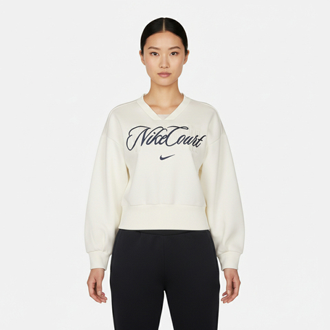 NIKE耐克2026女子AS W NKCT HRTG FLC CREW针织无帽卫衣IB0758-133