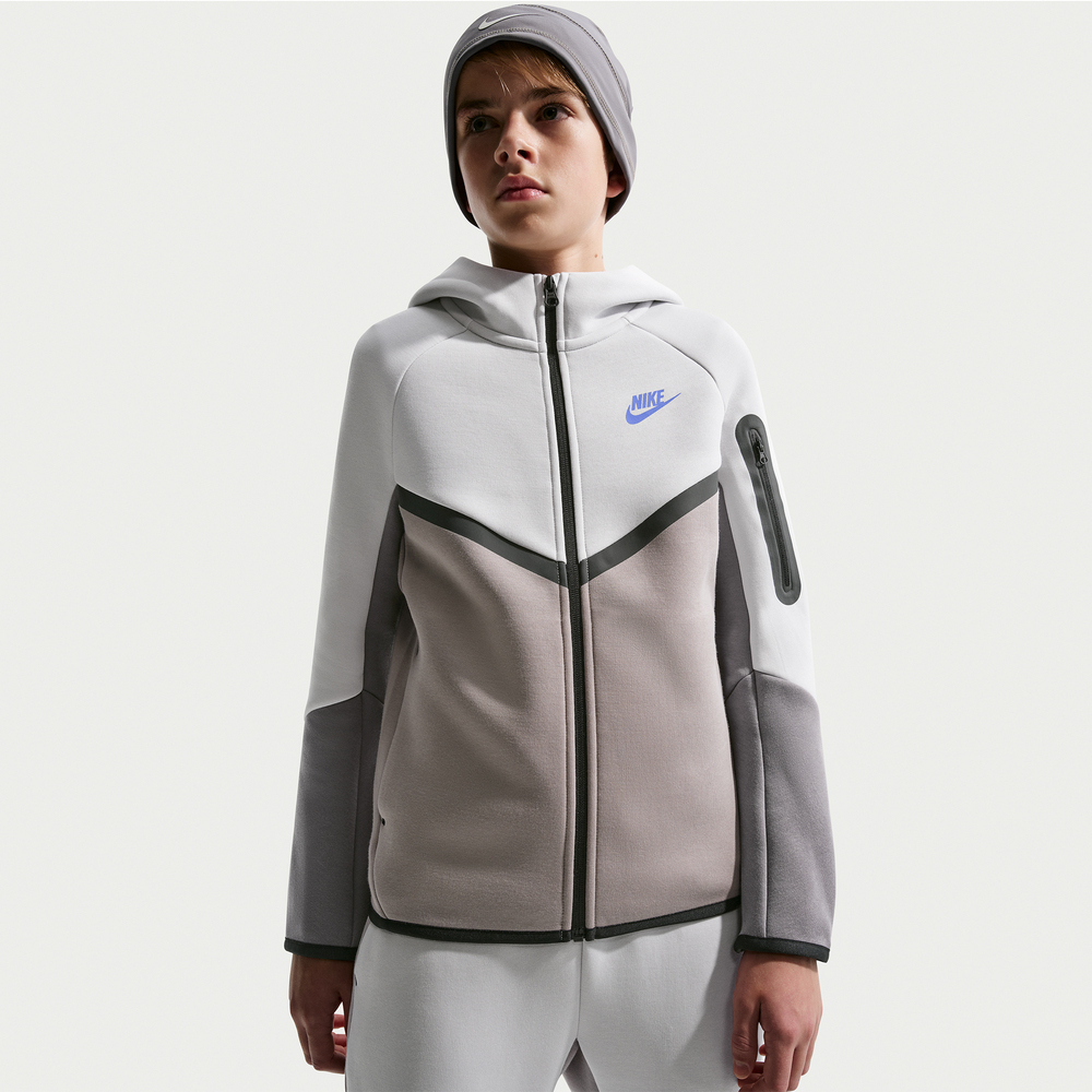 Nike KidsNike Kids2026大童B NSW TCH FLC FZ - PD针织连帽外套HV5867-025