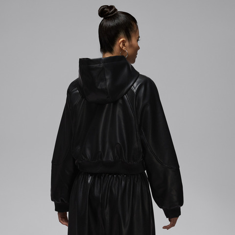 JordanJordan2026女子AS W J FLT FX LTHR JKT梭织连帽外套IF0948-010