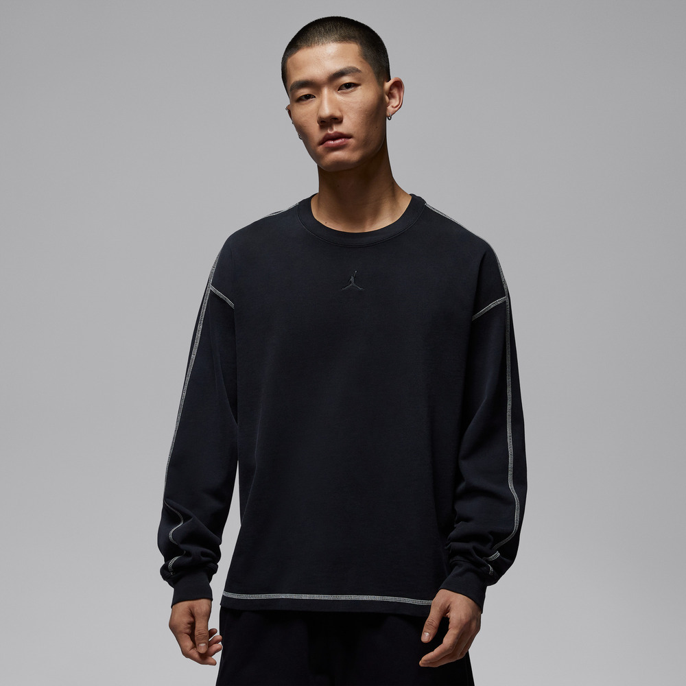 JordanJordan2026男子AS M J FLT HVYWGHT LS TOP针织无领长TIF1830-010