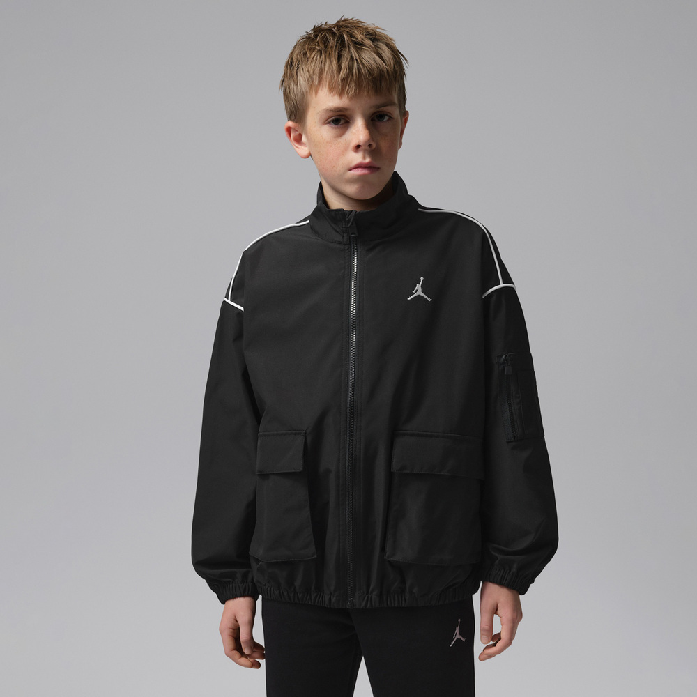 JordanJordan2026男大童梭织夹克梭织无帽外套JD2612060GS-002