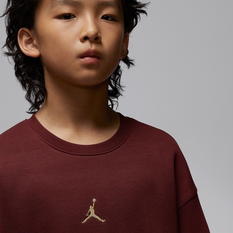 JordanJordan2026男大童套头无帽卫衣针织无帽卫衣JD2612038GS-002