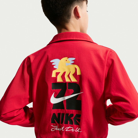 Nike KidsNike Kids2026男大童B NK RPL JKT CNY梭织无帽外套IQ3937-657