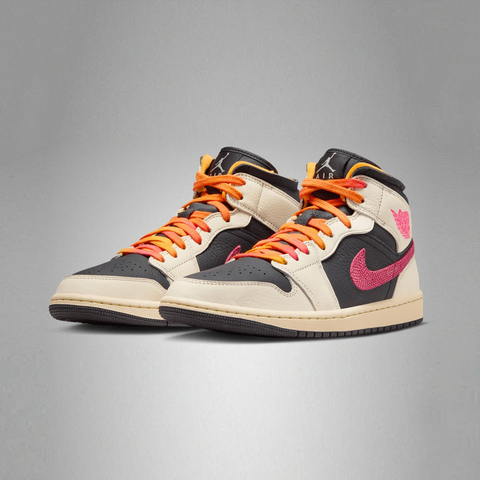 JordanJordan2026女子WMNS AIR JORDAN 1 MID SE EDG乔丹IB7007-107