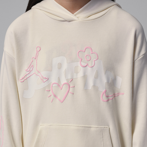 JordanJordan2026女大童套头连帽卫衣针织连帽卫衣JD2612171GS-001