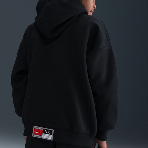 Nike KidsNike Kids2026大童K NK COB FLC PO HOODIE GLITCH针织连帽卫衣HV0508-010