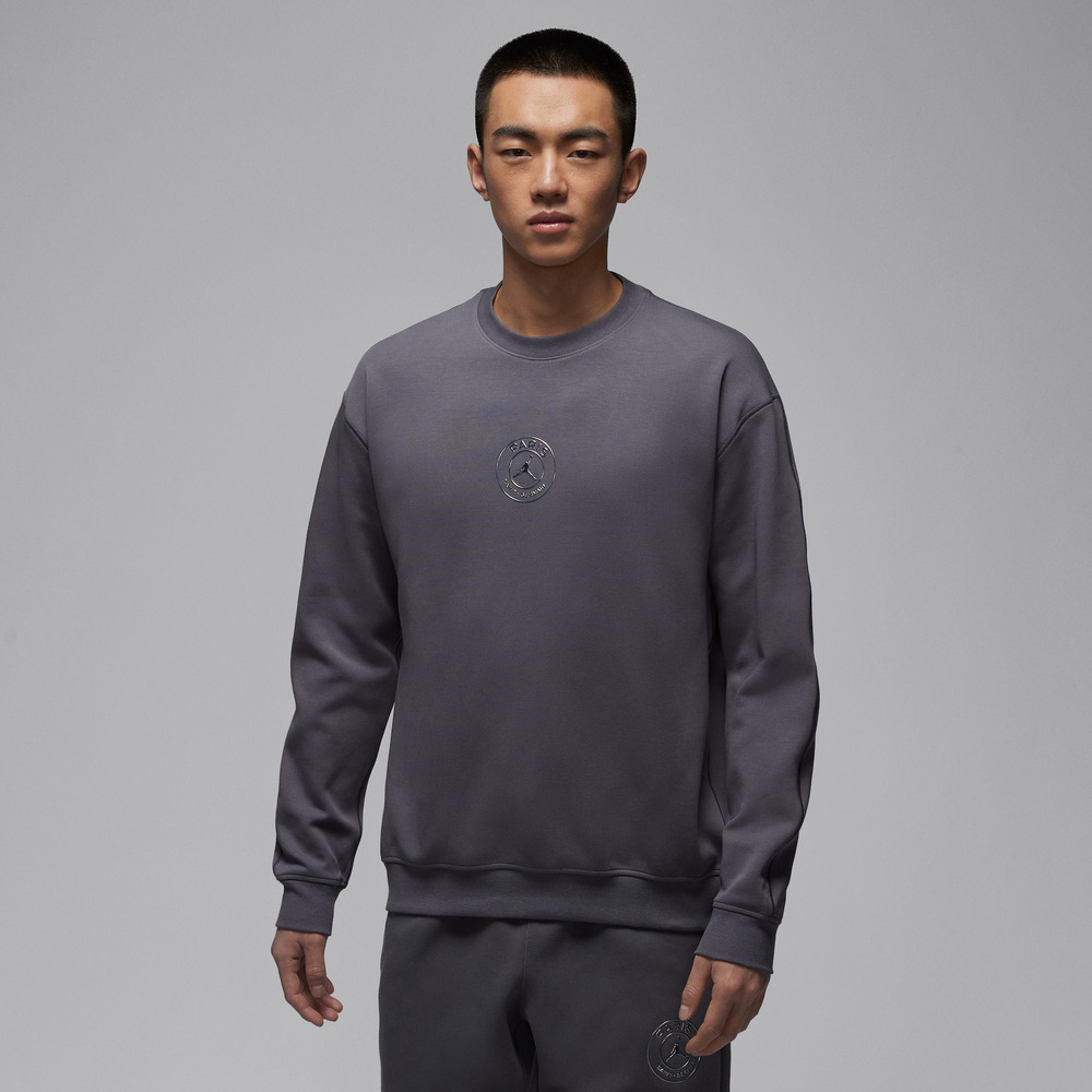 JordanJordan2026男子AS M J HOOP FLEECE CREW PSG针织无帽卫衣IF3802-014