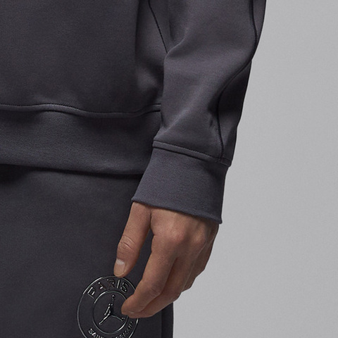 JordanJordan2026男子AS M J HOOP FLEECE CREW PSG针织无帽卫衣IF3802-014