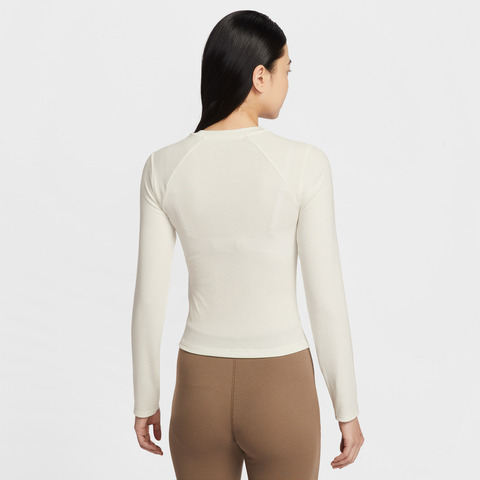 NIKE耐克2026女子AS W NSW CHILL KNIT RIB LS TOP针织无领长TIF0237-133