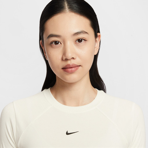 NIKE耐克2026女子AS W NSW CHILL KNIT RIB LS TOP针织无领长TIF0237-133