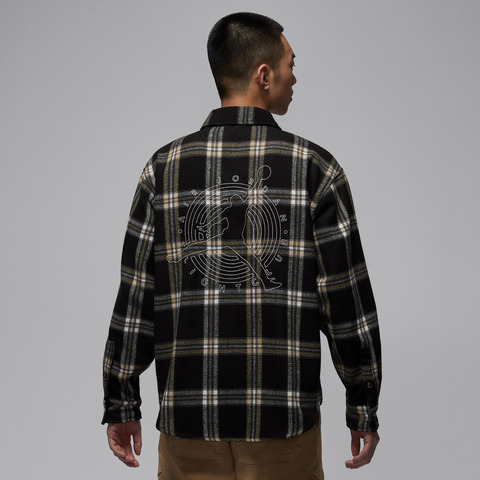 JordanJordan2026男子AS M J FLT CLB FLANNEL SHIRT梭织长袖衬衫IB1904-010