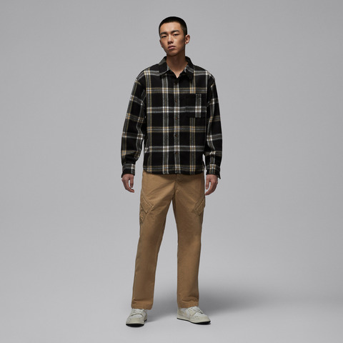 JordanJordan2026男子AS M J FLT CLB FLANNEL SHIRT梭织长袖衬衫IB1904-010