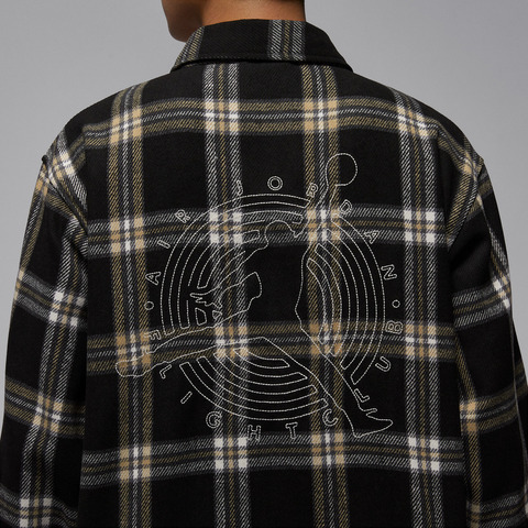 JordanJordan2026男子AS M J FLT CLB FLANNEL SHIRT梭织长袖衬衫IB1904-010