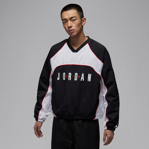 JordanJordan2026男子AS M J FLT LS WARM UP TOP针织无领长TIF1836-010