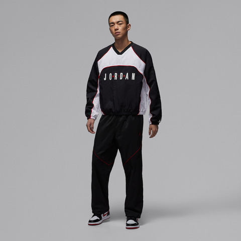 JordanJordan2026男子AS M J FLT LS WARM UP TOP针织无领长TIF1836-010