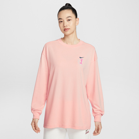 NIKE耐克2026女子AS W NSW LS TOP OS NNSC GCEL针织无领长TIR0096-800