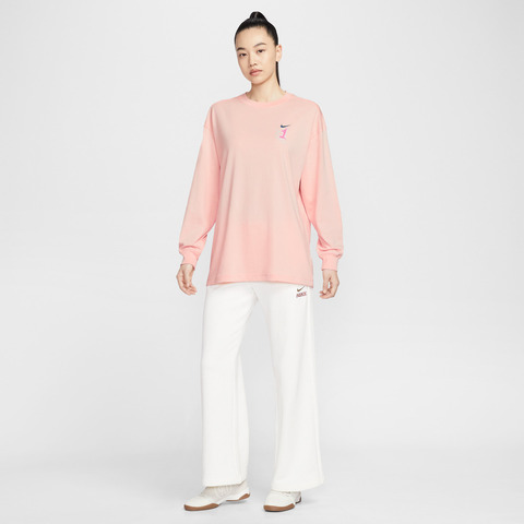 NIKE耐克2026女子AS W NSW LS TOP OS NNSC GCEL针织无领长TIR0096-800