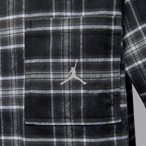 JordanJordan2026男子AS M J BRK FLANNEL GFX LS梭织长袖衬衫IF1858-010