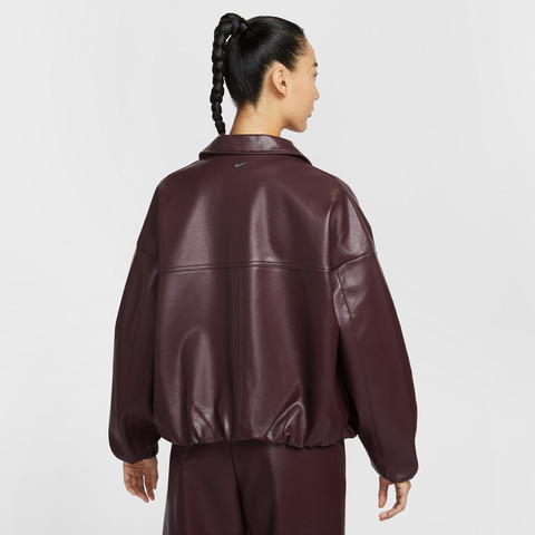 NIKE耐克2026女子AS W NSW KTMH WVN COACH JKT GC皮衣IQ8170-652