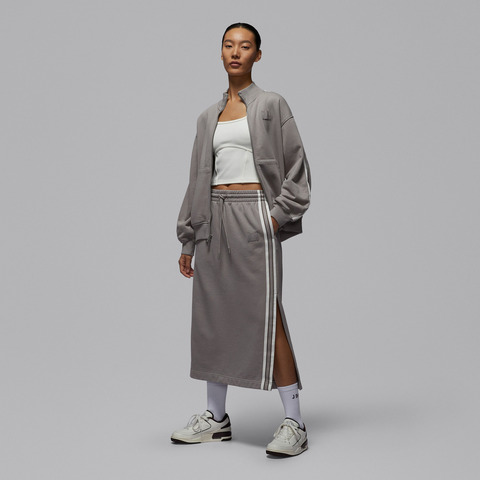 JordanJordan2026女子AS W J FLT FLC FT SKIRT针织长裙IF1033-016