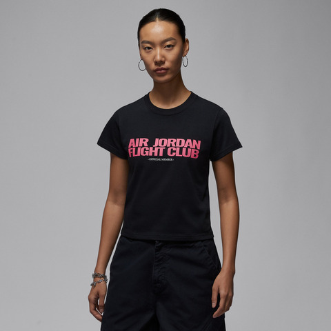 JordanJordan2026女子AS W J FLT CLB SHGF GFX TEE针织无领短TIF3573-010