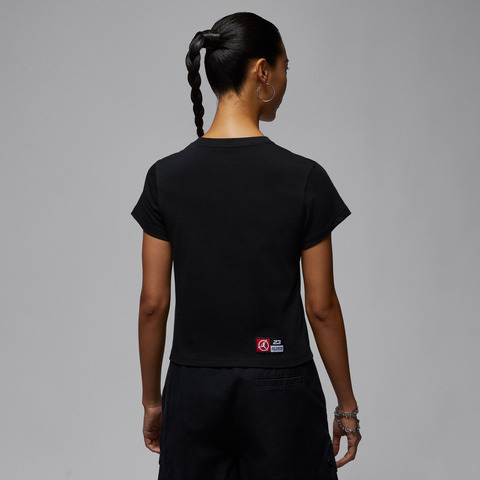 JordanJordan2026女子AS W J FLT CLB SHGF GFX TEE针织无领短TIF3573-010