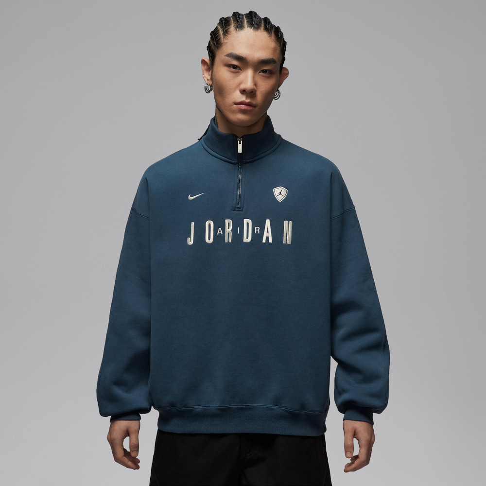 JordanJordan2026男子AS M J FLT GFX FLC QZ针织无帽卫衣IF1817-464
