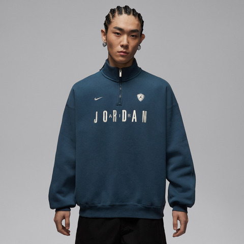JordanJordan2026男子AS M J FLT GFX FLC QZ针织无帽卫衣IF1817-464