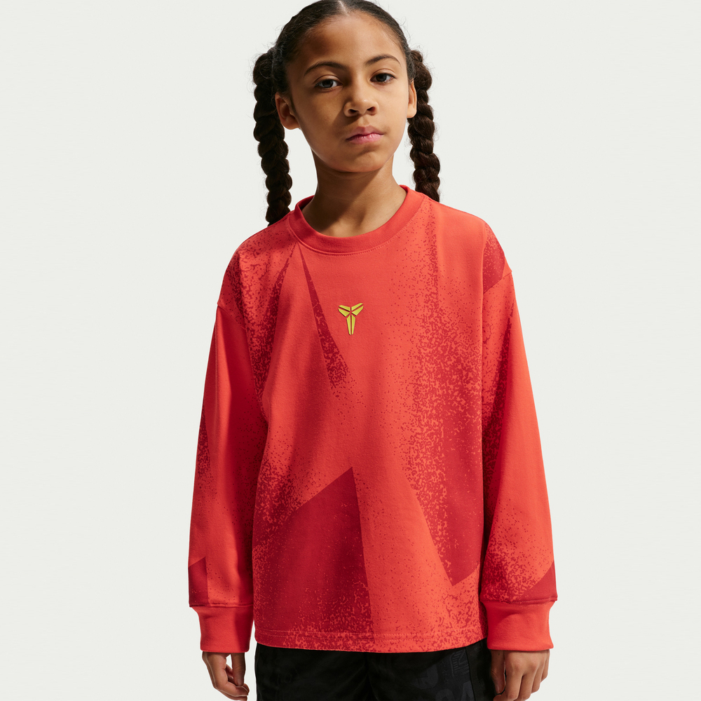 Nike KidsNike Kids2026男大童KB K NK DF LS TEE M90 LNY SP26针织无领长TIO1148-696