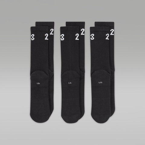 JordanJordan2026中性U J ESSENTIAL CREW 3PR -  144中袜优惠装DA5718-010