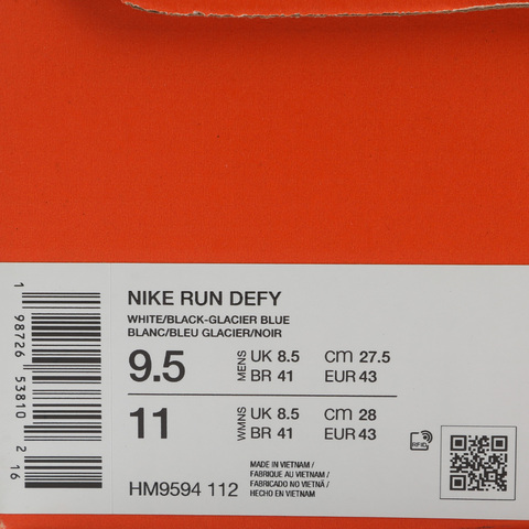 NIKE耐克2026男子NIKE RUN DEFY跑步HM9594-112