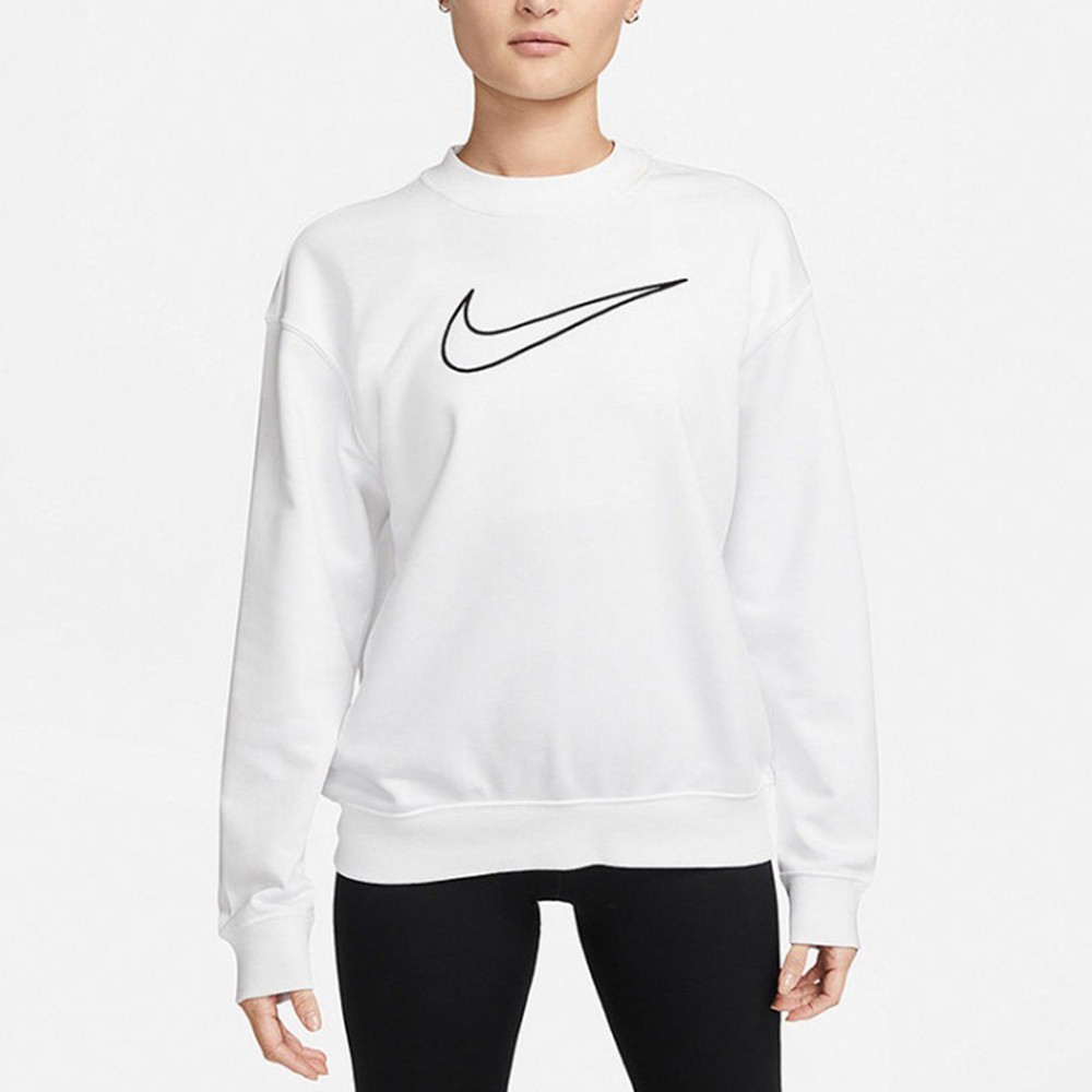 NIKE耐克2026女子AS W NK DF GT FT GX CREW ESSTL针织无帽卫衣DQ5543-100