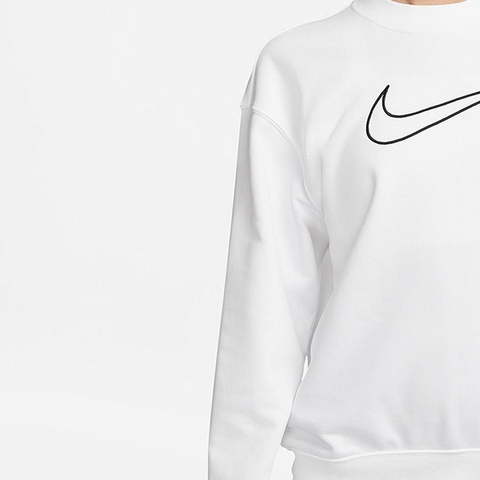 NIKE耐克2026女子AS W NK DF GT FT GX CREW ESSTL针织无帽卫衣DQ5543-100