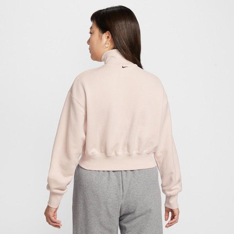 NIKE耐克2026女子AS W NSW KTMH FLC QZ CROP GCEL针织无帽卫衣IQ3940-667