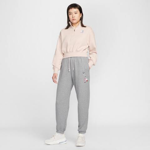 NIKE耐克2026女子AS W NSW KTMH FLC QZ CROP GCEL针织无帽卫衣IQ3940-667