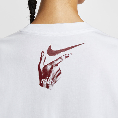 NIKE耐克2026女子AS W NSW LS TEE VDAY OS针织无领长TIH7696-100