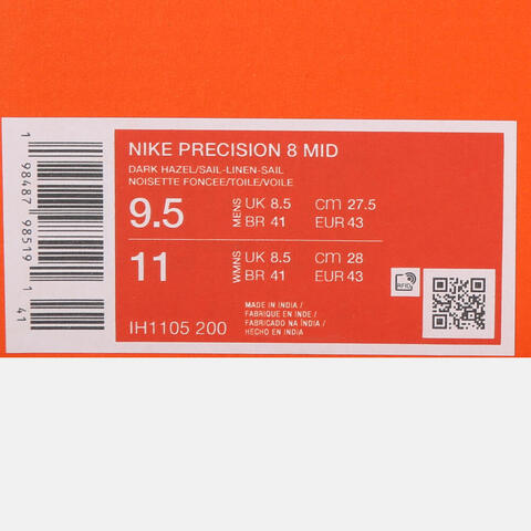 NIKE耐克2026男子NIKE PRECISION 8 MID篮球IH1105-200