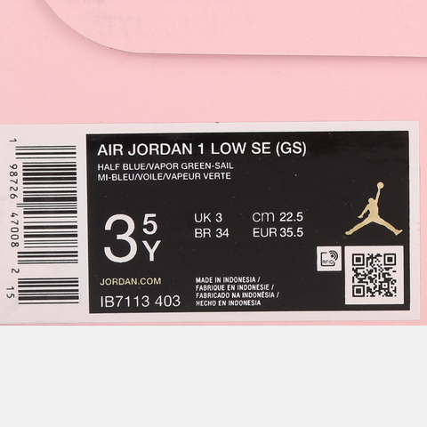 JordanJordan2026女大童AIR JORDAN 1 LOW SE (GS)乔丹IB7113-403