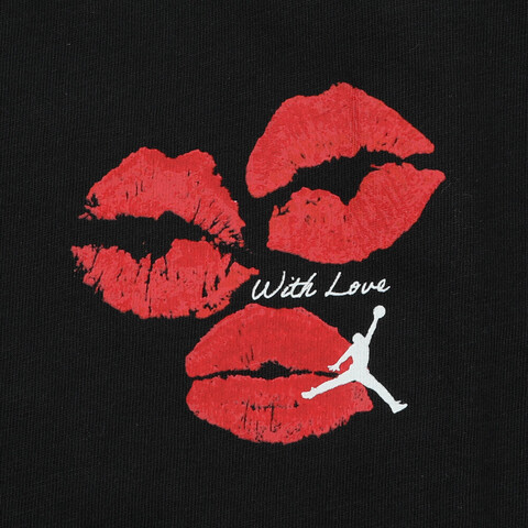 JordanJordan2026女子AS W J FLT SS GF GFX TEE KISS针织无领短TIF0798-010