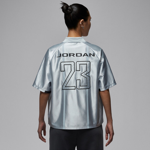 JordanJordan2026女子AS W J PSG JERSEY针织有领短TIF3824-043