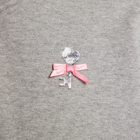 NIKE耐克2026女子AS W NSW KTMH FLC QZ CROP GCEL针织无帽卫衣IQ3940-063