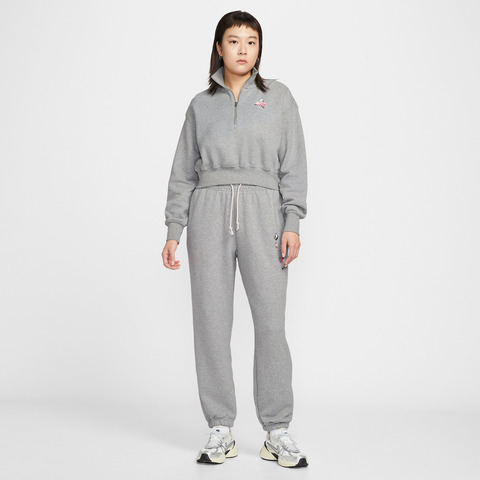 NIKE耐克2026女子AS W NSW KTMH FLC QZ CROP GCEL针织无帽卫衣IQ3940-063