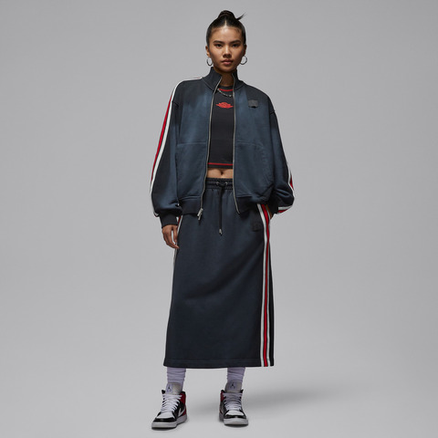 JordanJordan2026女子AS W J FLT FLC FT SKIRT针织长裙IF1033-010