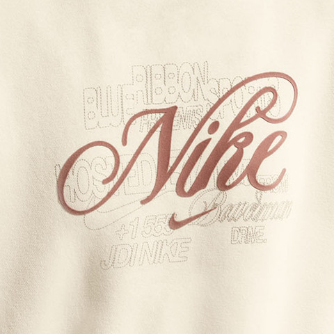 Nike KidsNike Kids2026女大童G NSW CLUB FLC BXY CREW GFX针织无帽卫衣IF1727-047