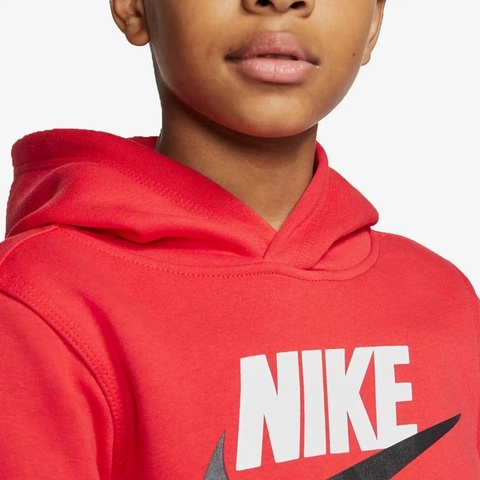 Nike KidsNike Kids2026男大童B NSW CLUB + HBR PO针织连帽卫衣CJ7861-657