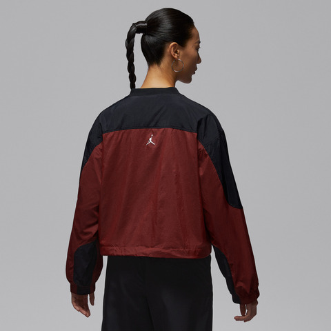 JordanJordan2026女子AS W J BRK LS WOVEN PO GFX梭织无帽卫衣IF1078-010