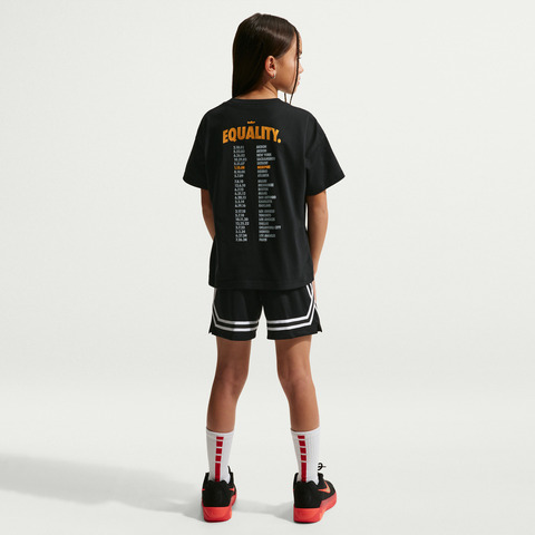 Nike KidsNike Kids2026男大童LJ K NK TEE M90 HK针织无领短TIQ0258-010
