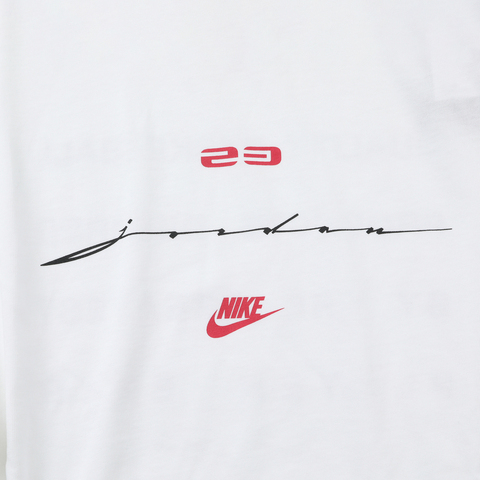 JordanJordan2026男子AS M J FLT SCRIPT BOXY SS CREW针织无领短TIF3015-100